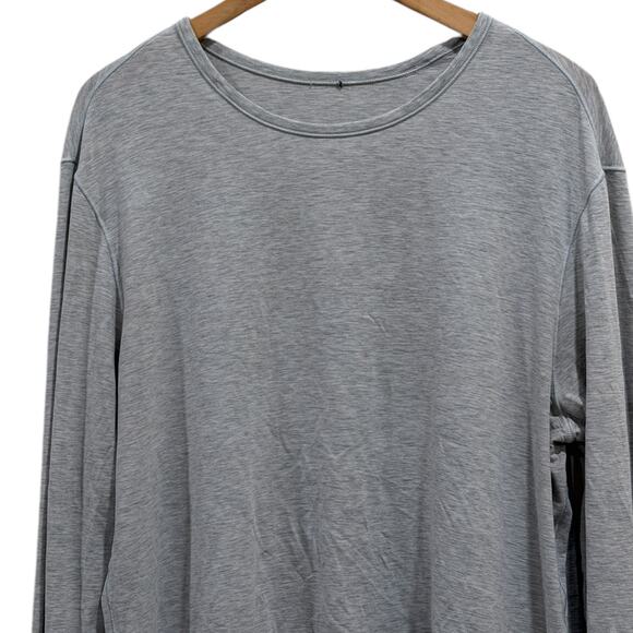 Lululemon 5 Year Basic Long Sleeve Heathered Core Gray - Picture 5 of 6
